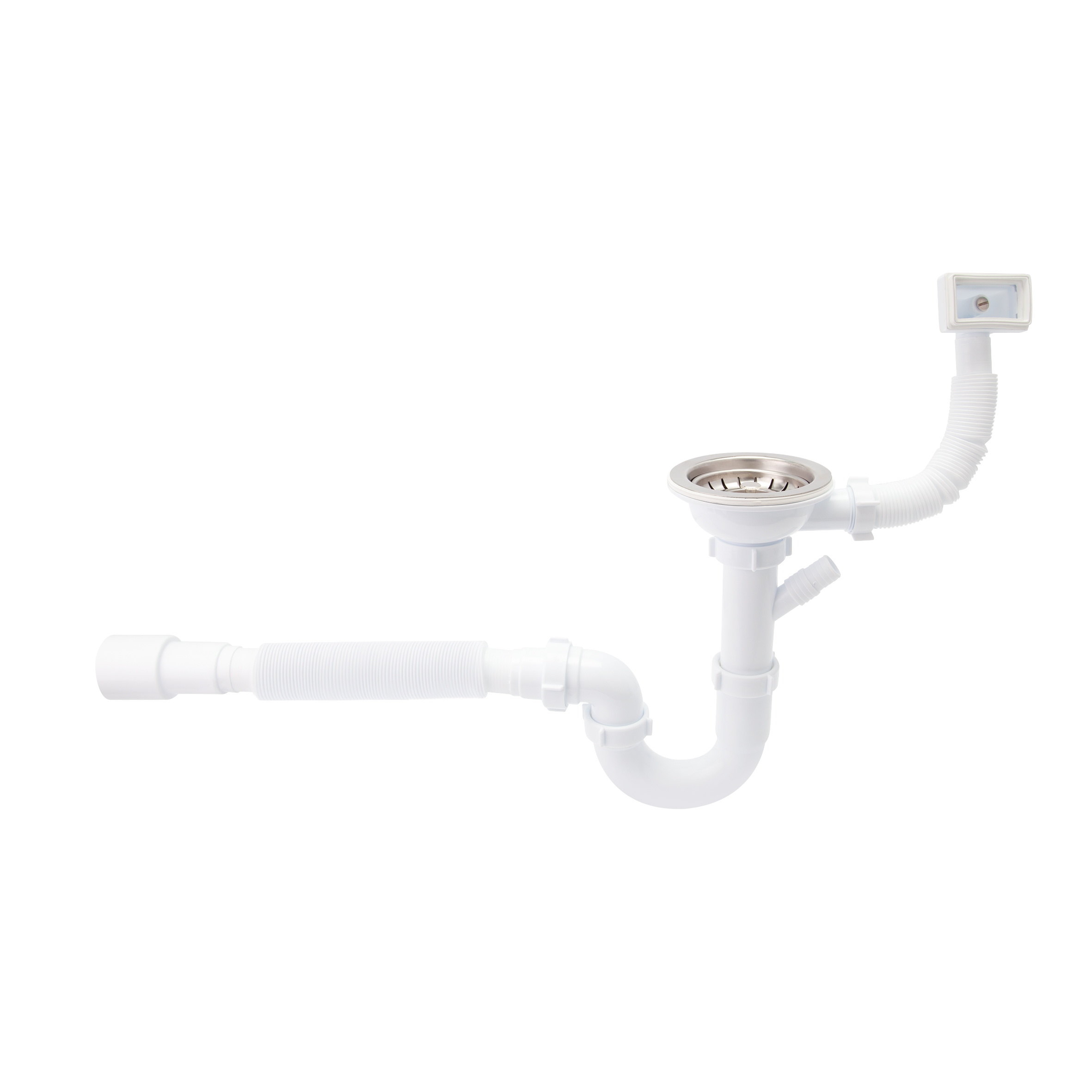 

Сифон для кухонной мойки Lidz (WHI) 60 05 M004 00