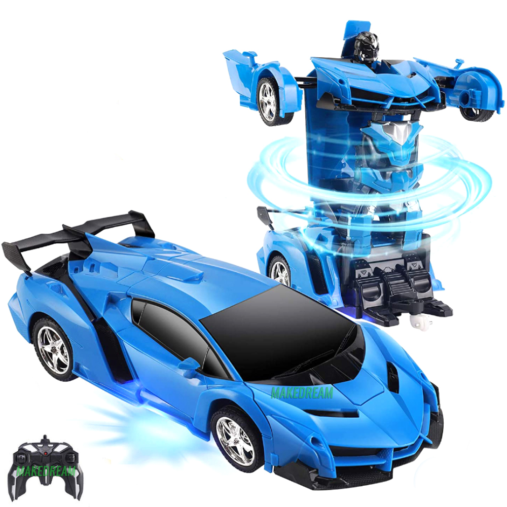 

Машинка робот-трансформер на радиоуправлении AvtoBot Lamborghini (Ламборгини ) со световыми эффектами на аккумуляторе 1:18 Blue