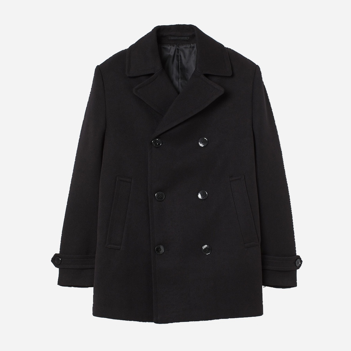 

Пальто H&M 781638  Черное, Пальто H&M 781638 48 Черное