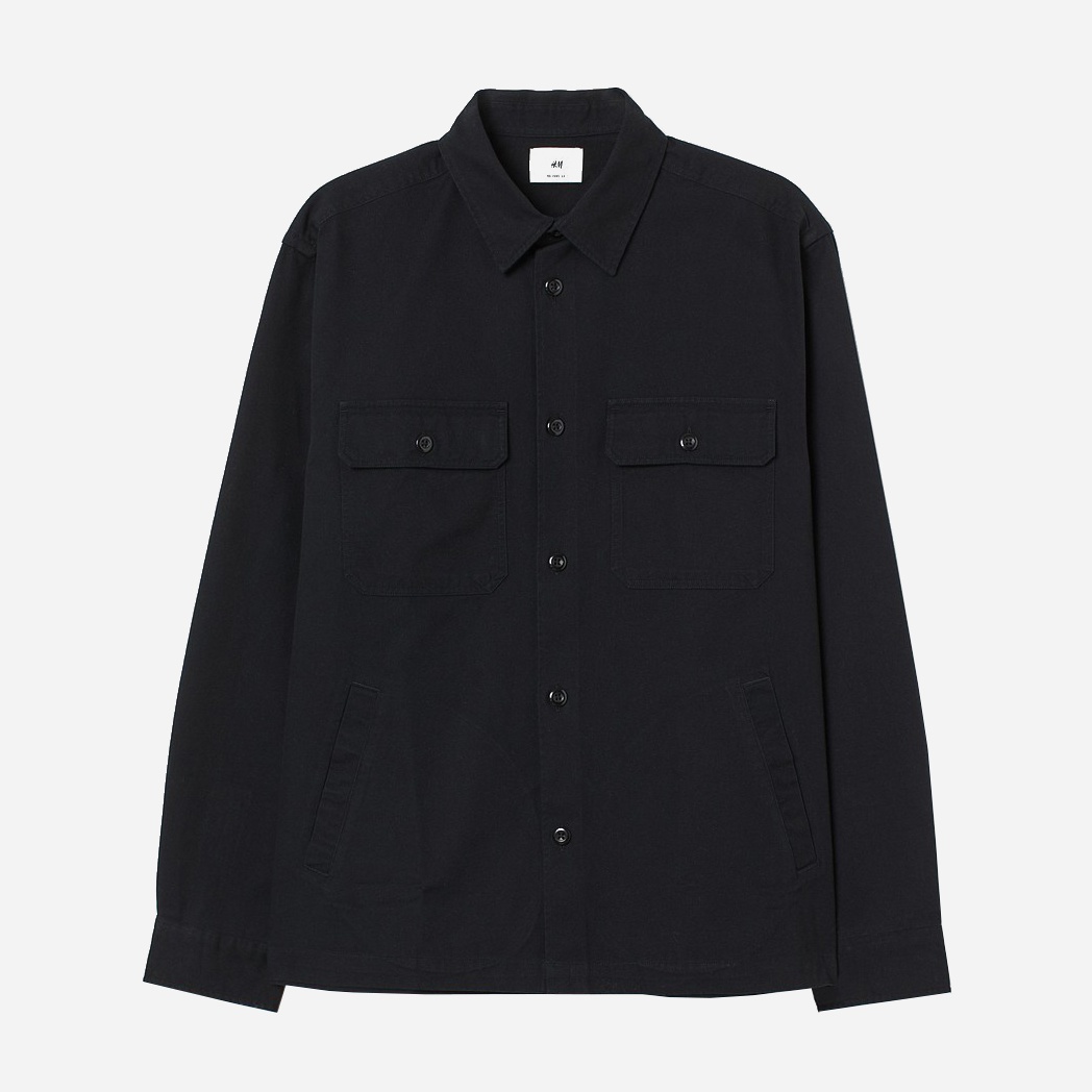 

Рубашка H&M 921217 L Черная