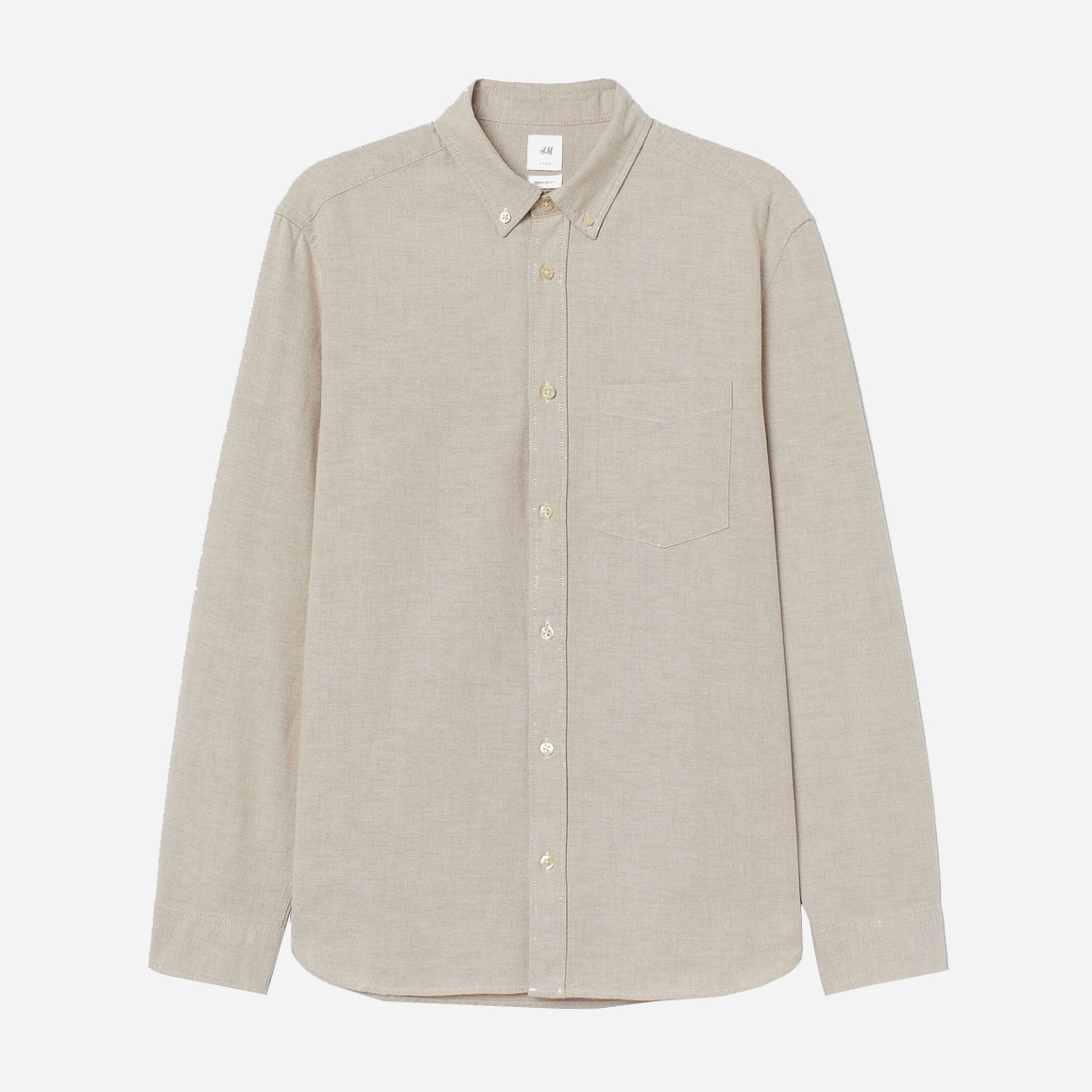 

Рубашка H&M 795836 XS Бежевая