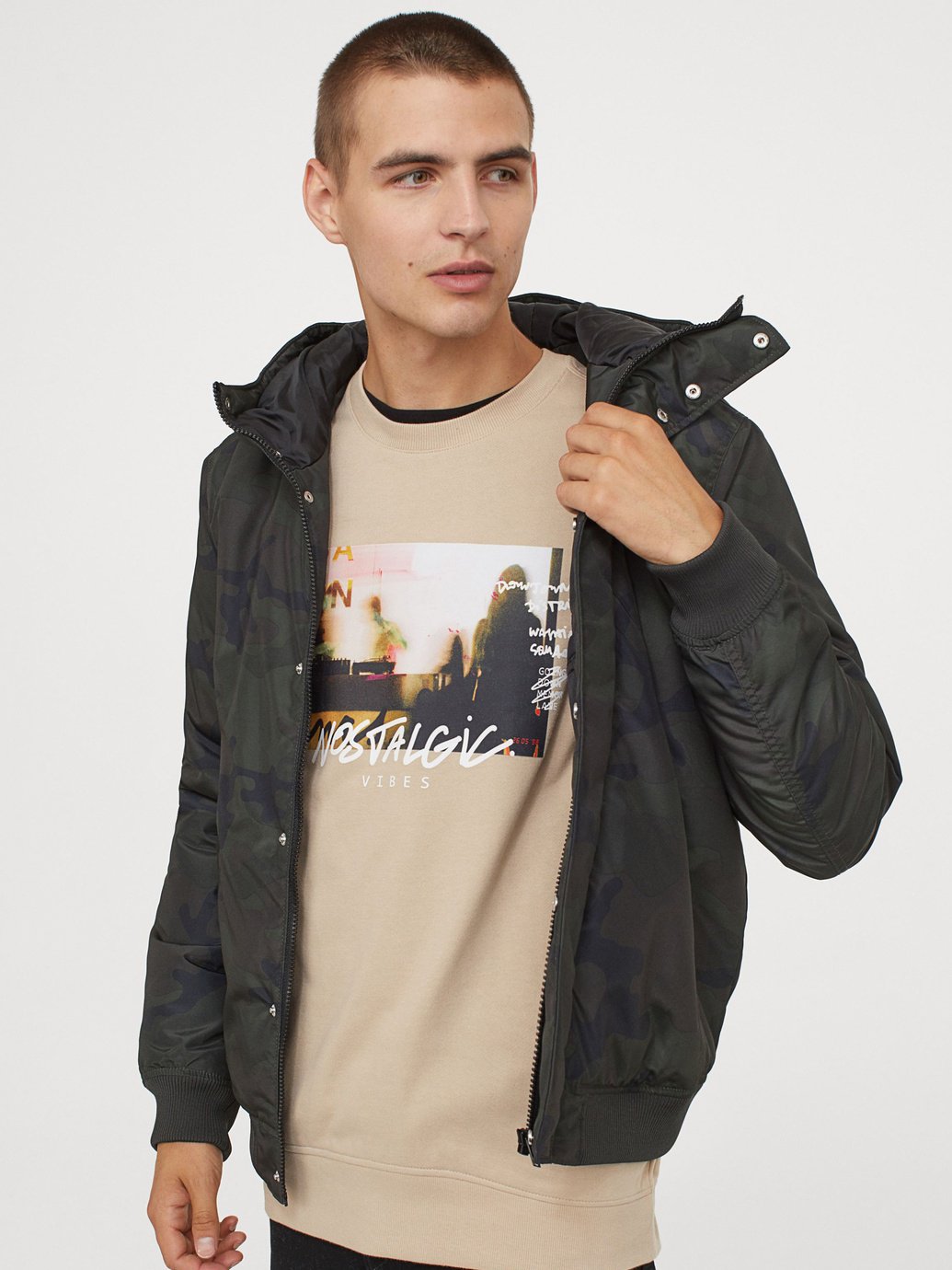 

Куртка H&M 790820  Хаки, Куртка H&M 790820 XS Хаки