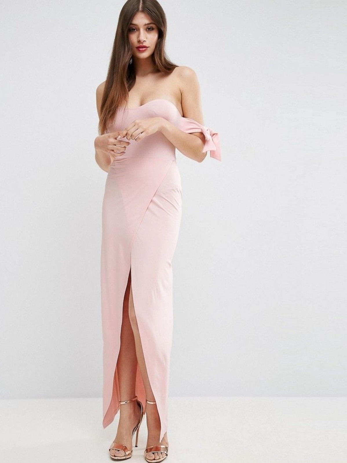 

Платье ASOS AS100620-55  Розовый, Платье ASOS AS100620-55 L Розовый