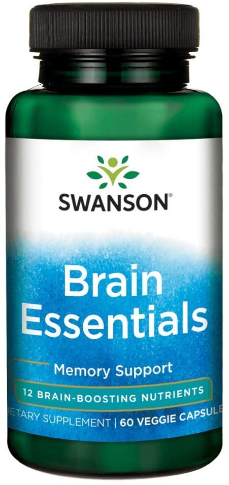 

Специальный продукт Swanson Brain Essentials 60 капсул (4384302570)