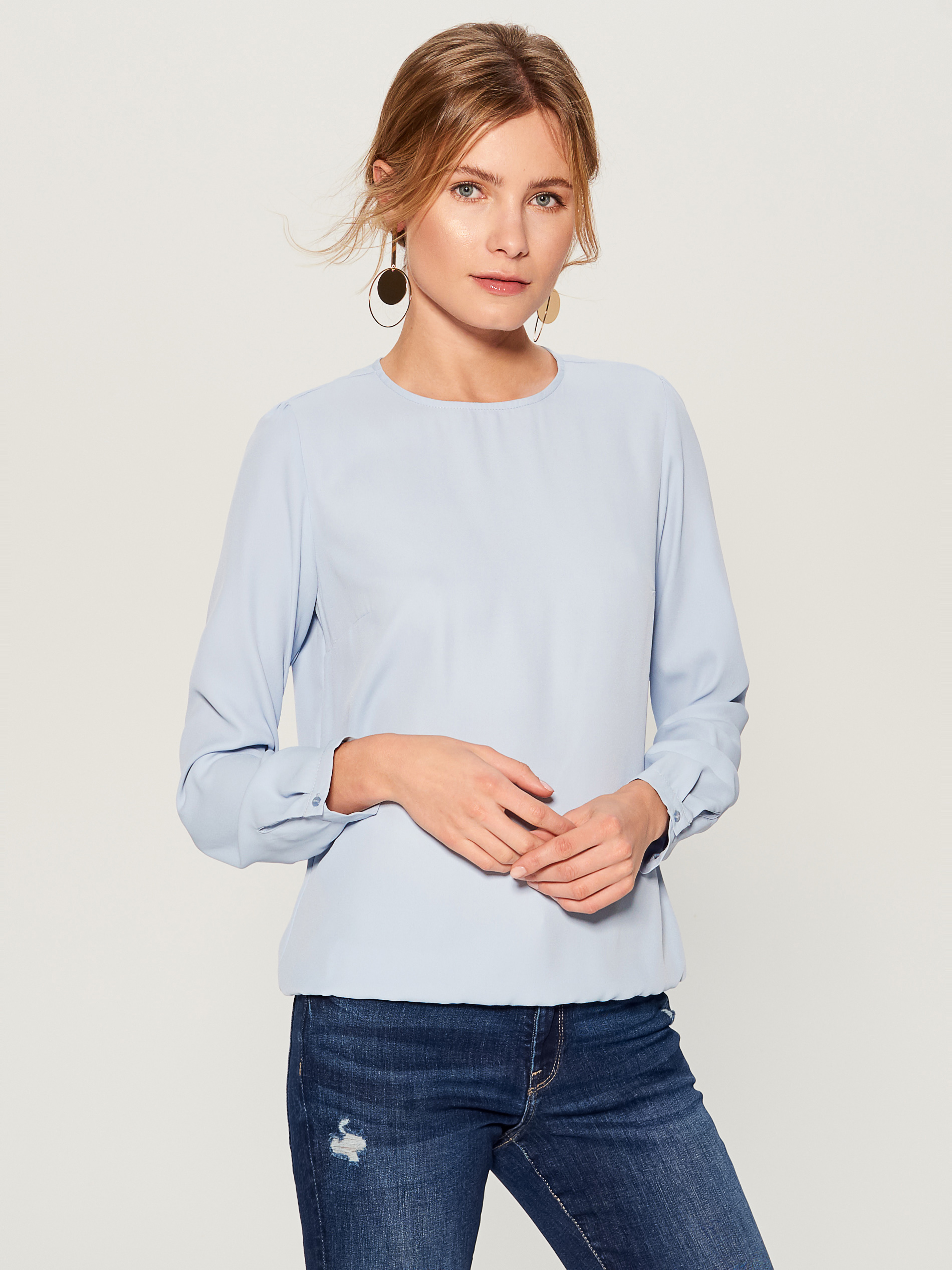 

Блуза Mohito UK23705XSK 32 с.синій