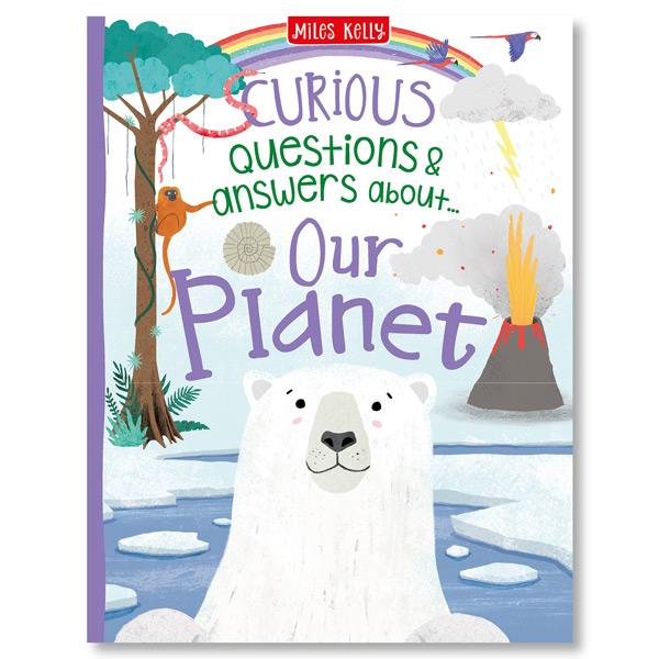 

Книга на английском языке Curious Questions & Answers About Our Planet от автора Words by Camilla de la Bedoyere и издательства Miles Kelly из Великобритании