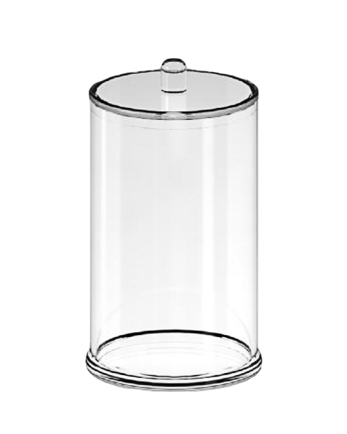 

Конфетница с крышкой без ножки CANDY BAR d 18, h 32 см. MAZHURA (mzV005-mg)