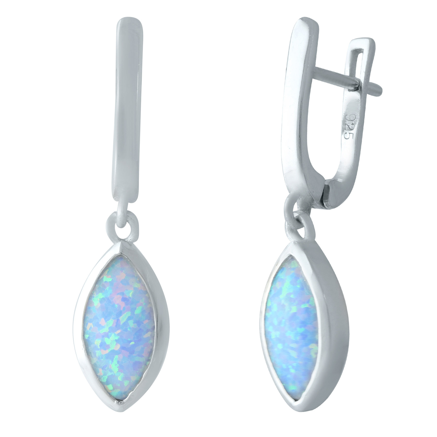 

Серебряные серьги jill с опалом 2.58ct
