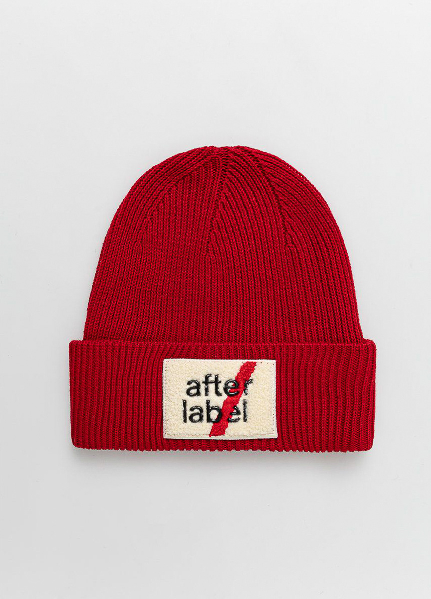 

Шапка After Label UNI Красный (AL0055_450new-UNI)