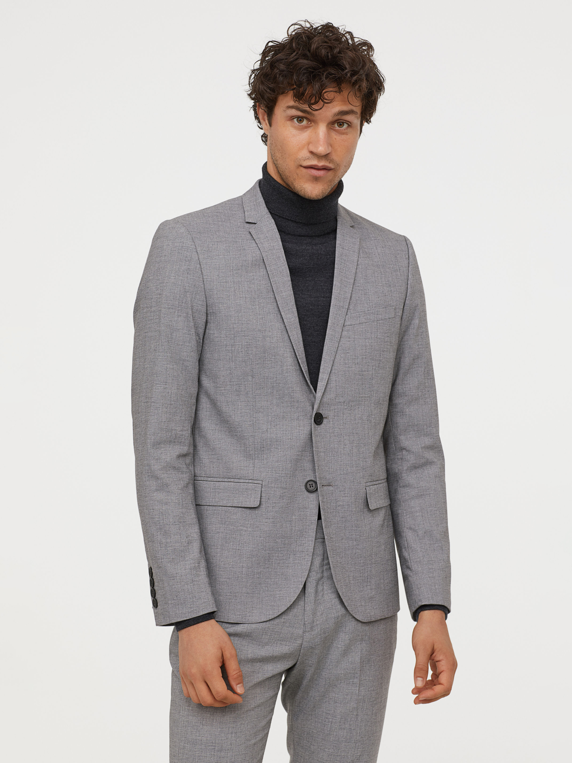 

Пиджак H&M XAZ055168KWCK  Серый, Пиджак H&M XAZ055168KWCK 54 Серый