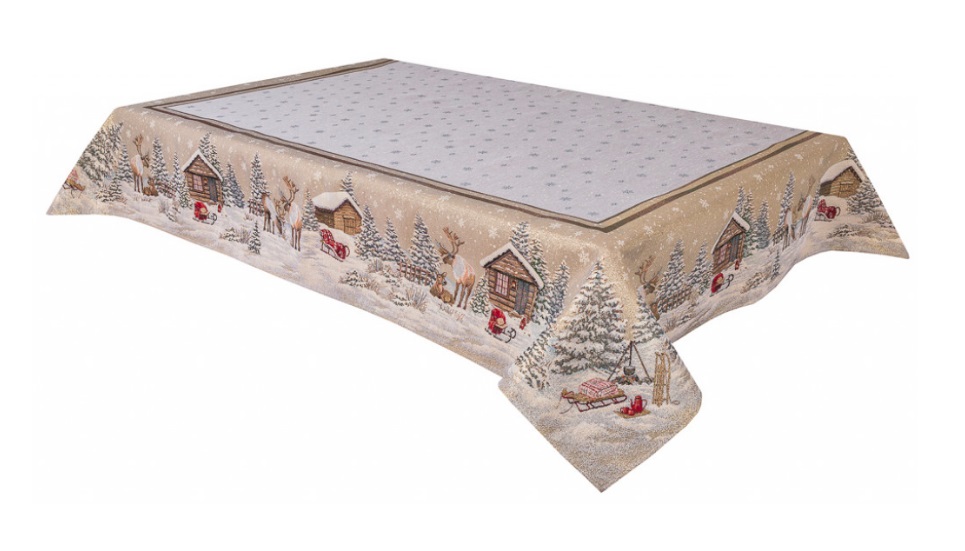 

Скатертина гобеленова Limaso Хатинка Санти 137*180 см (RUNNER970-180)