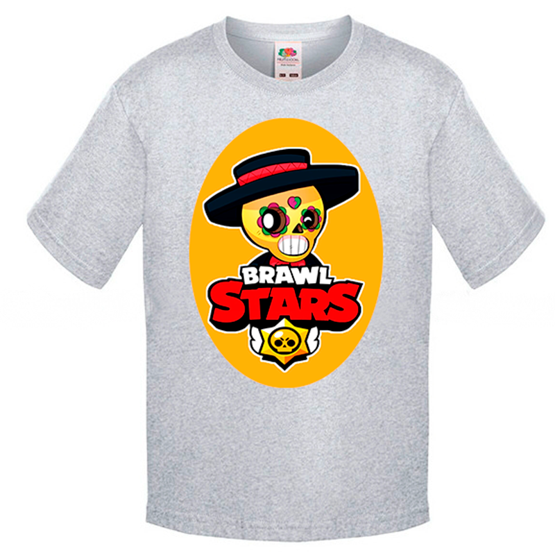 

Футболка Fruit of the Loom Brawl Stars Серый 140 см SB17BM140