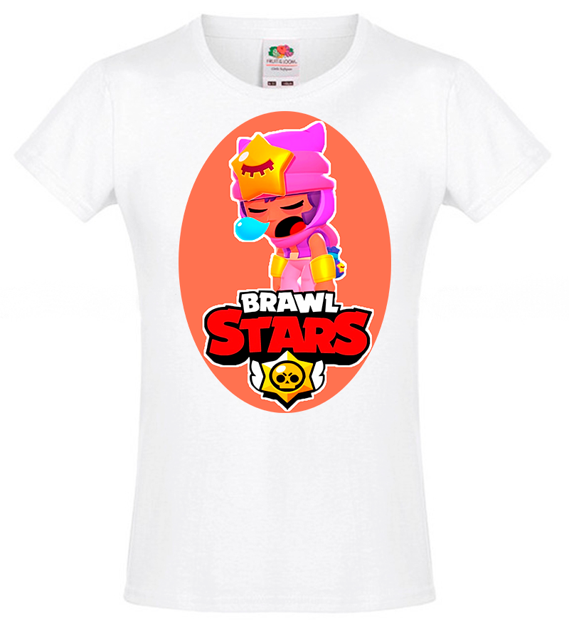 

Футболка Fruit of the Loom Brawl Stars Белый 164 см BB9BD164