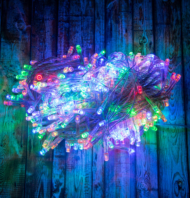 

Светодиодная гирлянда Саме То 500 LED 15 м Разноцветная
