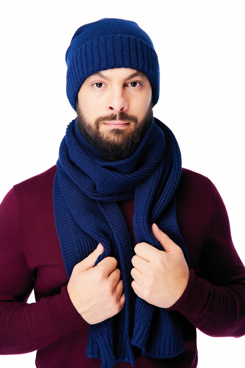 

Комплект (шапка + шарф) SVTR 919  Темно-синий (SVTR_919_Темно-синий, Комплект (шапка + шарф) SVTR 919 one-size Темно-синий (SVTR_919_Темно-синий )