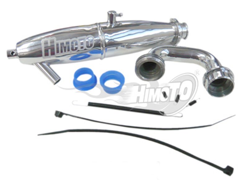

(081009) Alum 1/8 28CXP Exhaust Pipe 1P