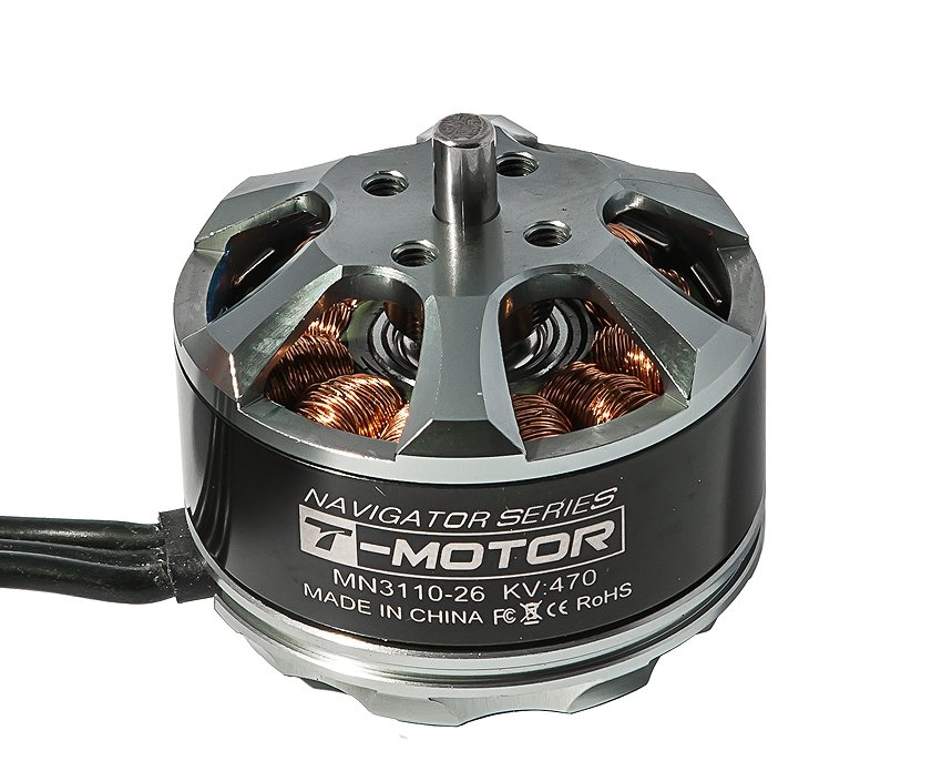 

Мотор T-Motor MN3110-26 KV470 3-6S 330W для мультикоптеров