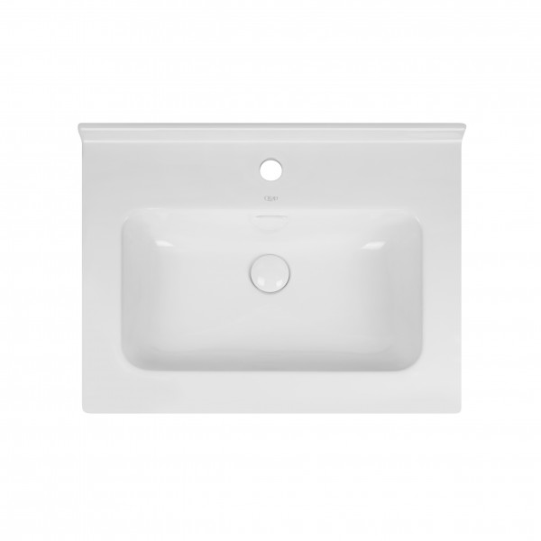 

Раковина Qtap Albatross 01 610х467х195 White с донным клапаном QT0111FL8167AW