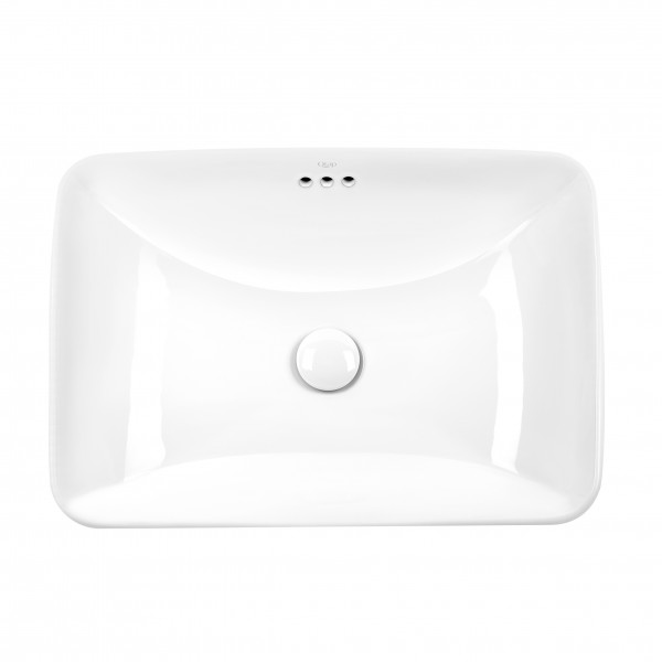 

Раковина Qtap Jay 590х410х155 White с донным клапаном QT0711K425W