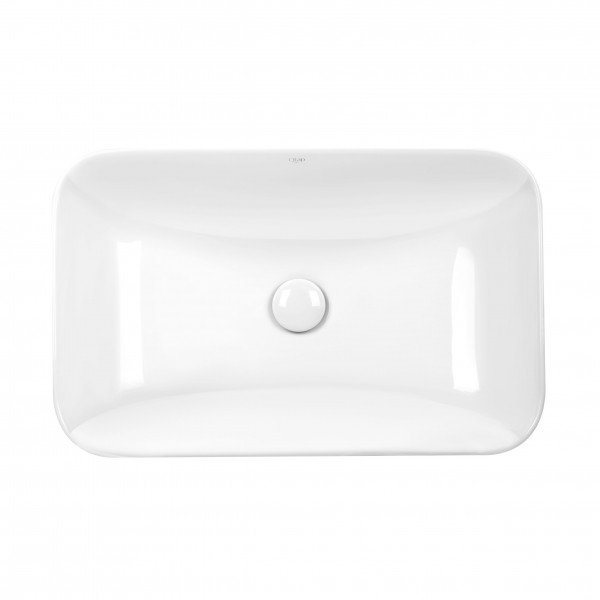 

Раковина Qtap Scorpio 610х380х150 White с донным клапаном QT1411K491W