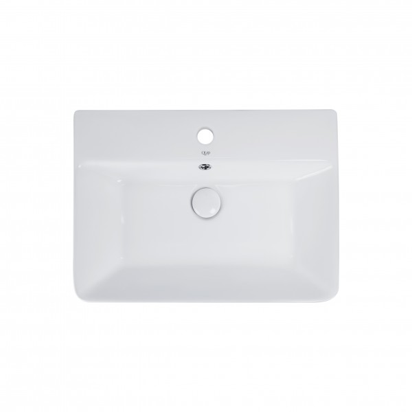 

Раковина Qtap Virgo 600x420x140 White с донным клапаном QT18112253W