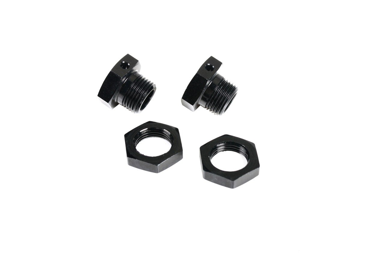 

Team Magic E6 Wheel Adapter Set BK 2p