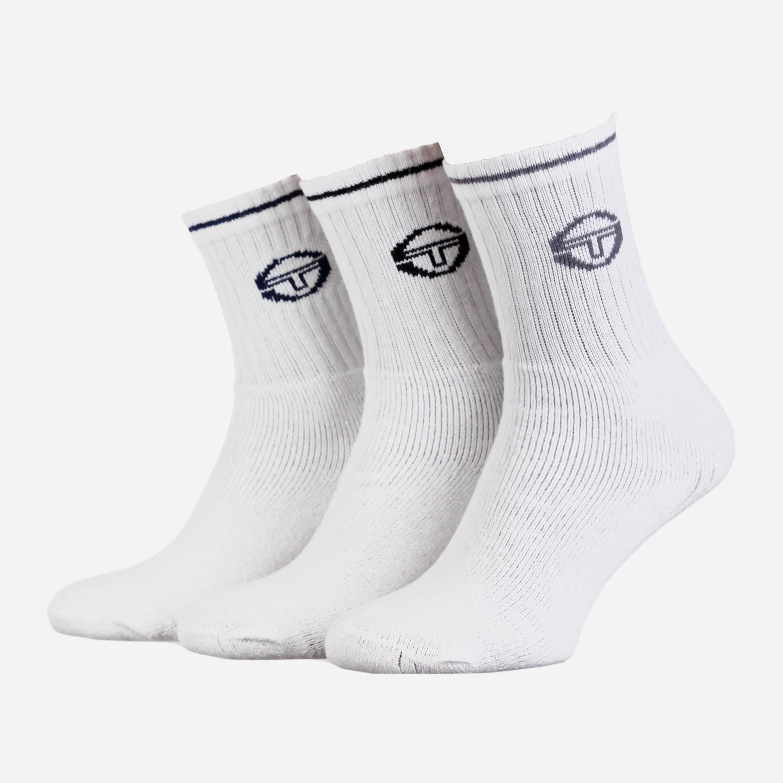 

Набор носков Sergio Tacchini 83024555-1 - 3 пары Белый, Набор носков Sergio Tacchini 83024555-1 35-37 3 пары Белый