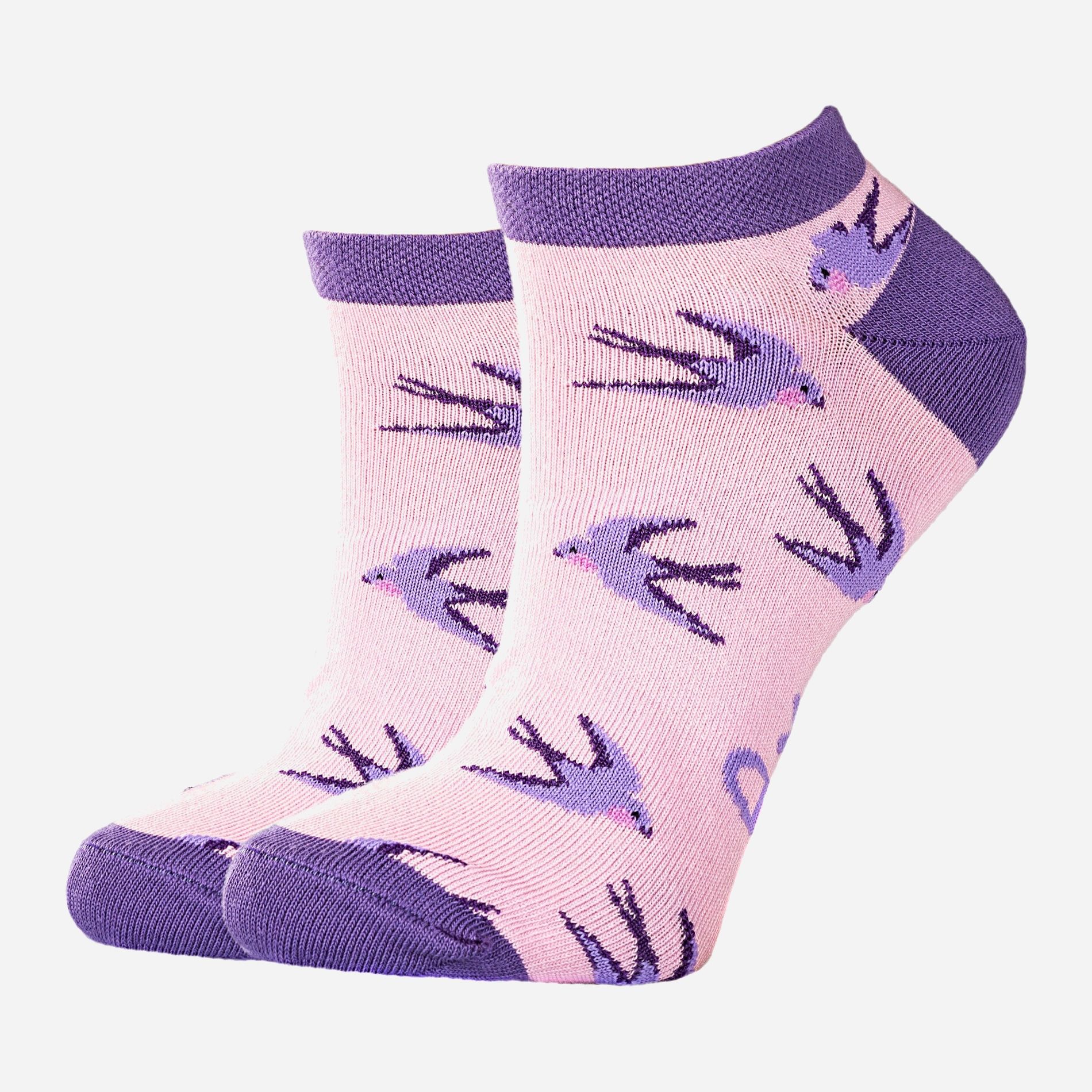 

Носки GoodSox Purple bird 123-10 35-40 р Светло розовые