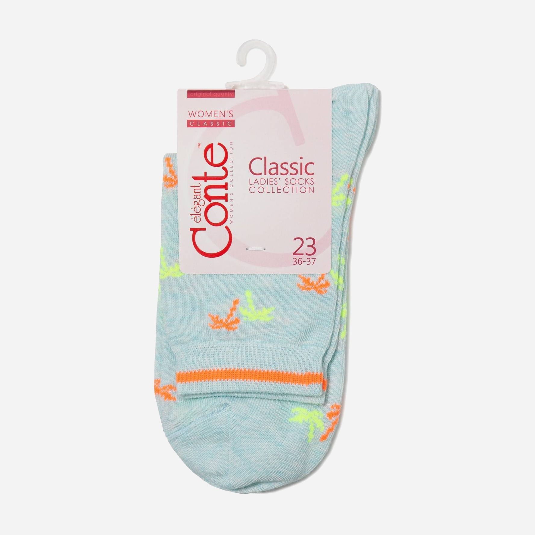 

Носки Conte Classic 15С-15СП 089 23 р Бледно-бирюзовые