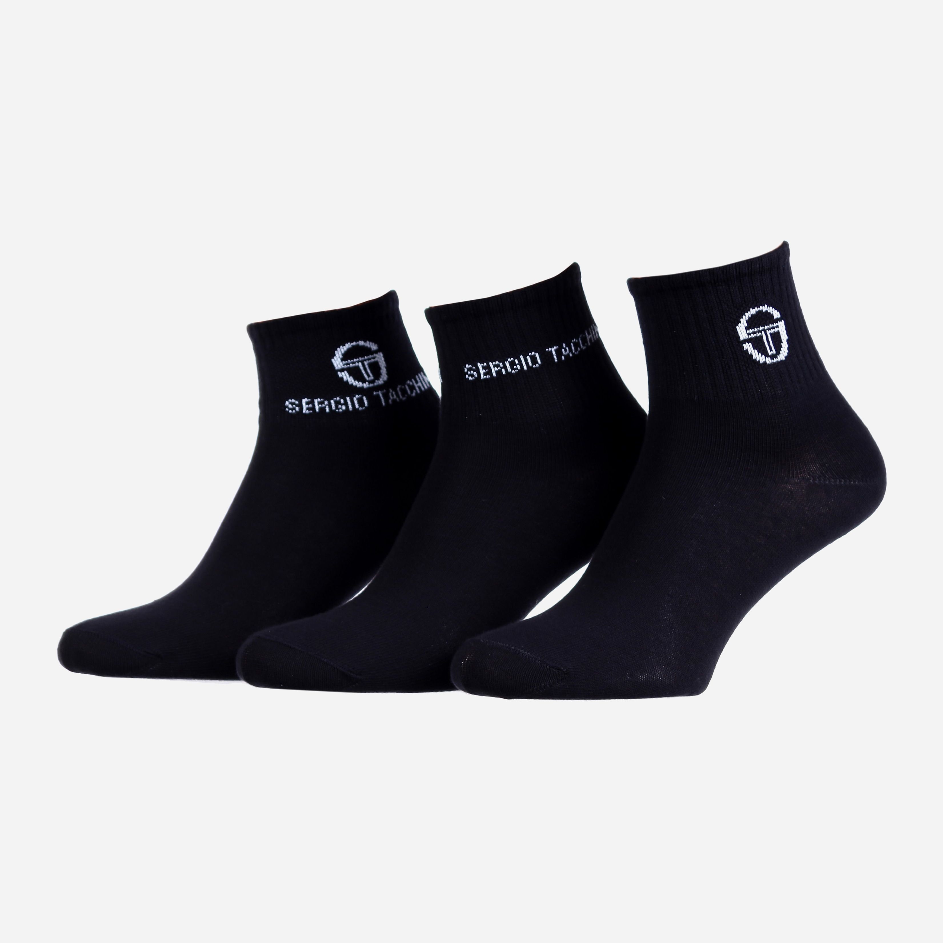 

Набор носков Sergio Tacchini 13511506-1 - 3 пары Черный, Набор носков Sergio Tacchini 13511506-1 38-41 3 пары Черный