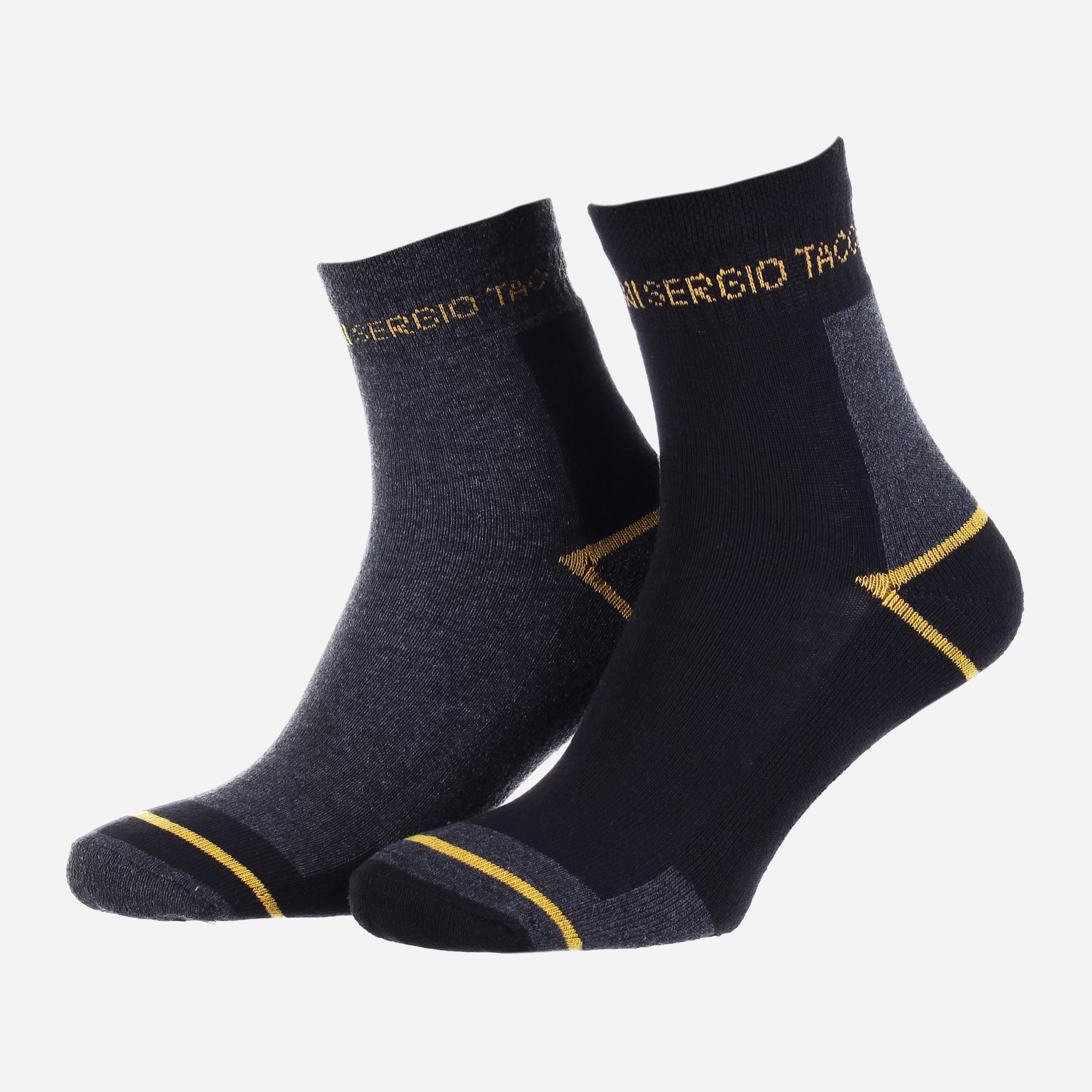 

Набор носков Sergio Tacchini 13150761-1 - 2 пары Черный/Серый, Набор носков Sergio Tacchini 13150761-1 36-40 2 пары Черный/Серый