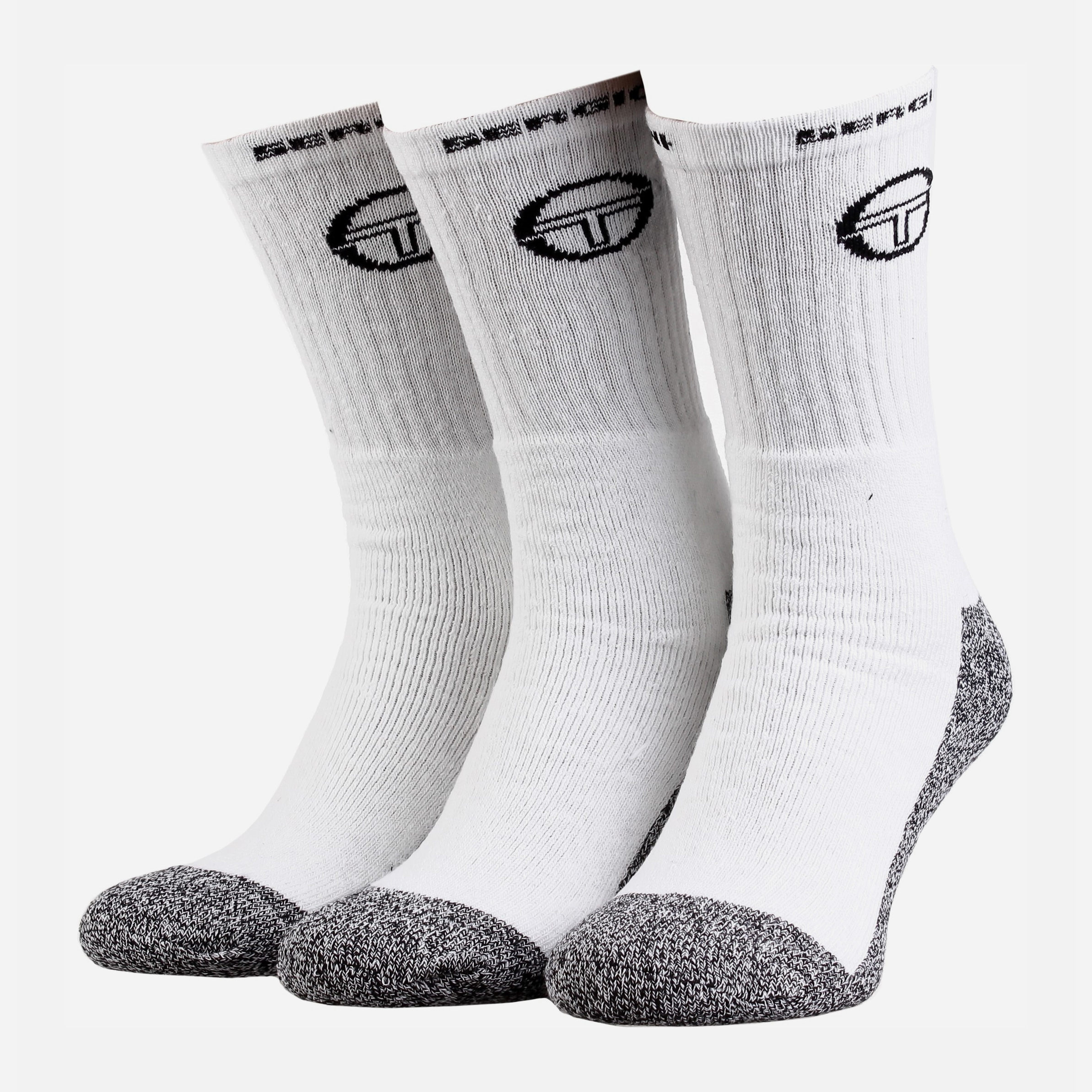 

Набор носков Sergio Tacchini 93522606-4 39-42 3 пары Белый/Серый