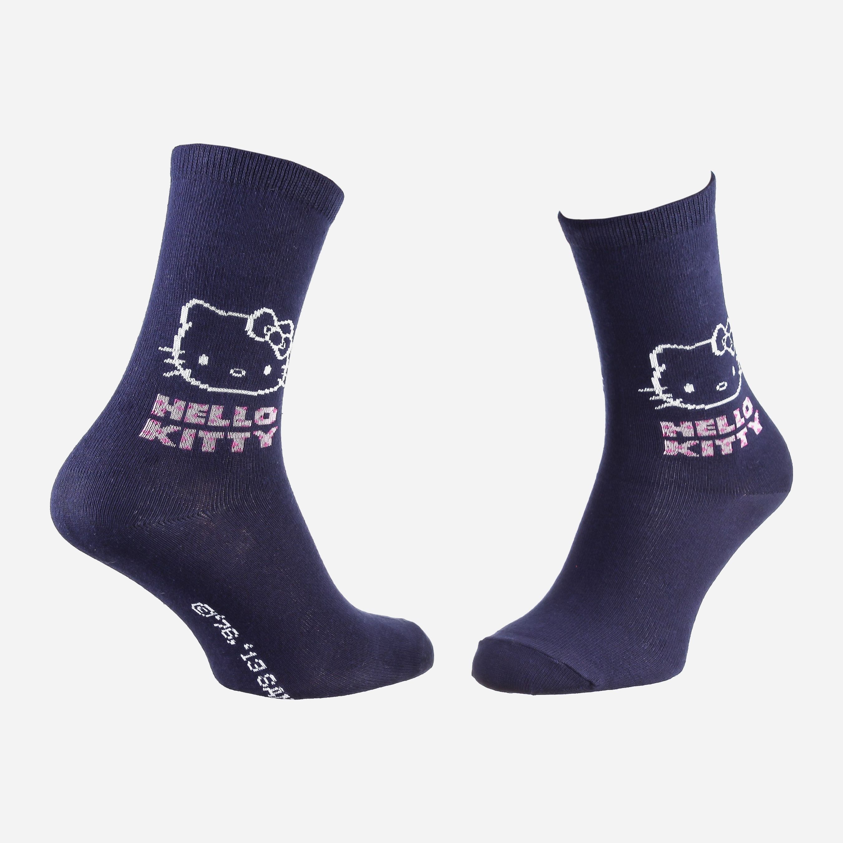 

Носки Disney Hello Kitty 13849551-8 - Темно-синие, Носки Disney Hello Kitty 13849551-8 35-41 Темно-синие