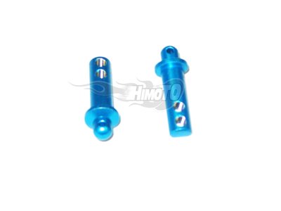 

(82911) Blue Alum Front Body Posts 2P/Cap Head Machine Screws 2P 1Set