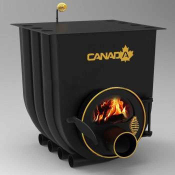 

Булерьян Canada «О1» с варочной поверхностью со стеклом обогрев помещения до 260 кубов