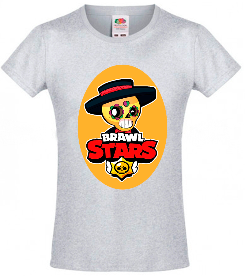 

Футболка Fruit of the Loom brawl stars Серый 152 см SB17BD152