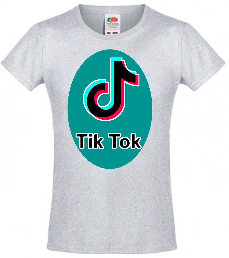

Футболка Fruit of the Loom Tik Tok Серый 116 см STT2OD116
