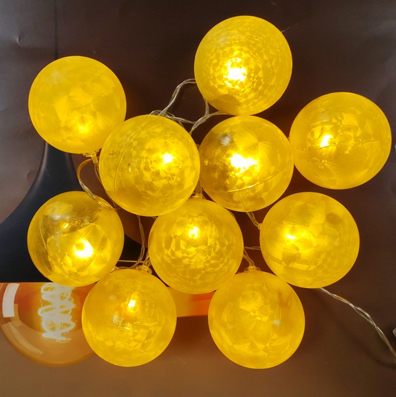 

Світлодіодна гірлянда Decorative Light "Візерунки" 2м/5см 10 Led на батарейках 2AA Warm White (TD00474)