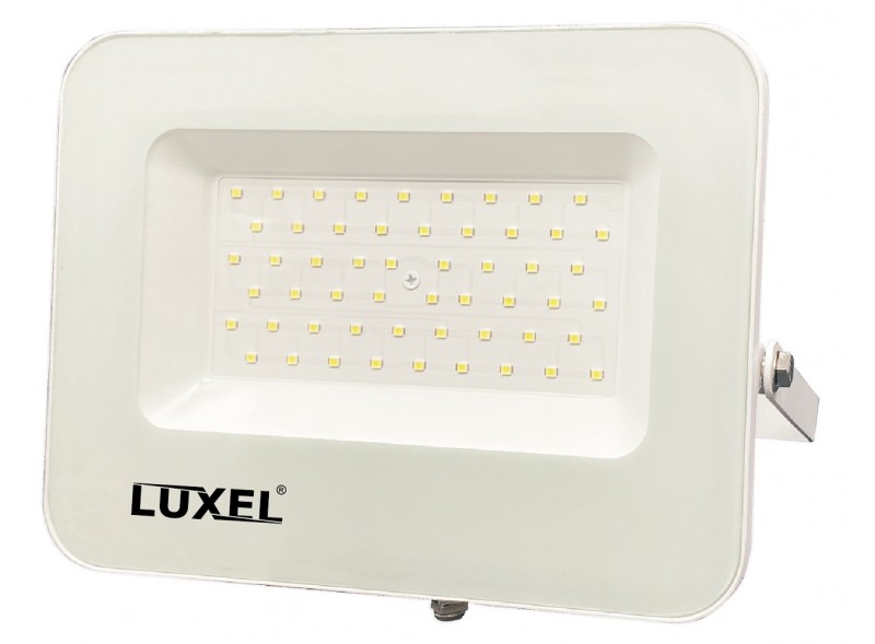 

Светодиодный белый прожектор Luxel 245х210х31мм 175-260V 50W IP65 (LED-LPEW-50С)