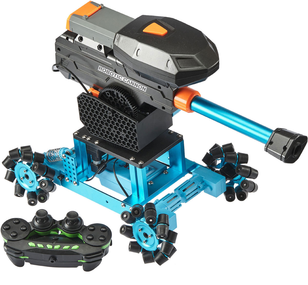 

Танк на радиоуправлении ZIPP Toys Зипп Тойс MonsterTank голубой (532.00.00)