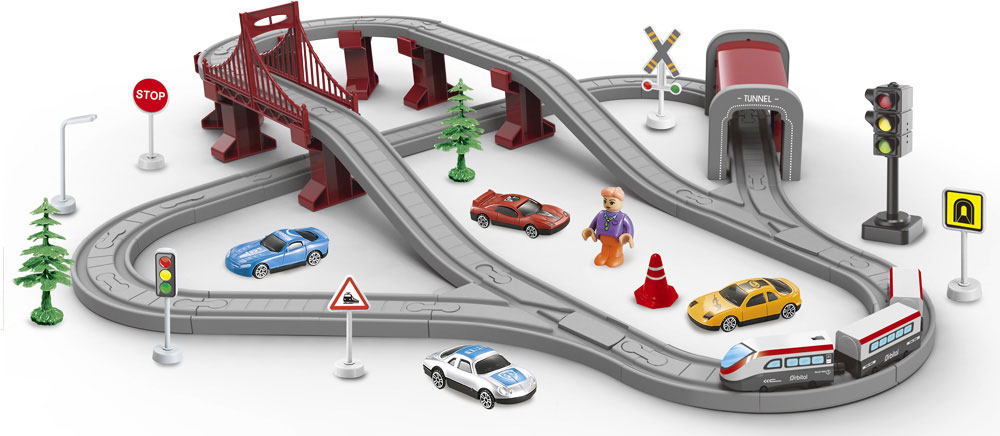 

Игровой набор ZIPP Toys Зипп Тойс Городские службы спасения красный 80 деталей (532.00.52)