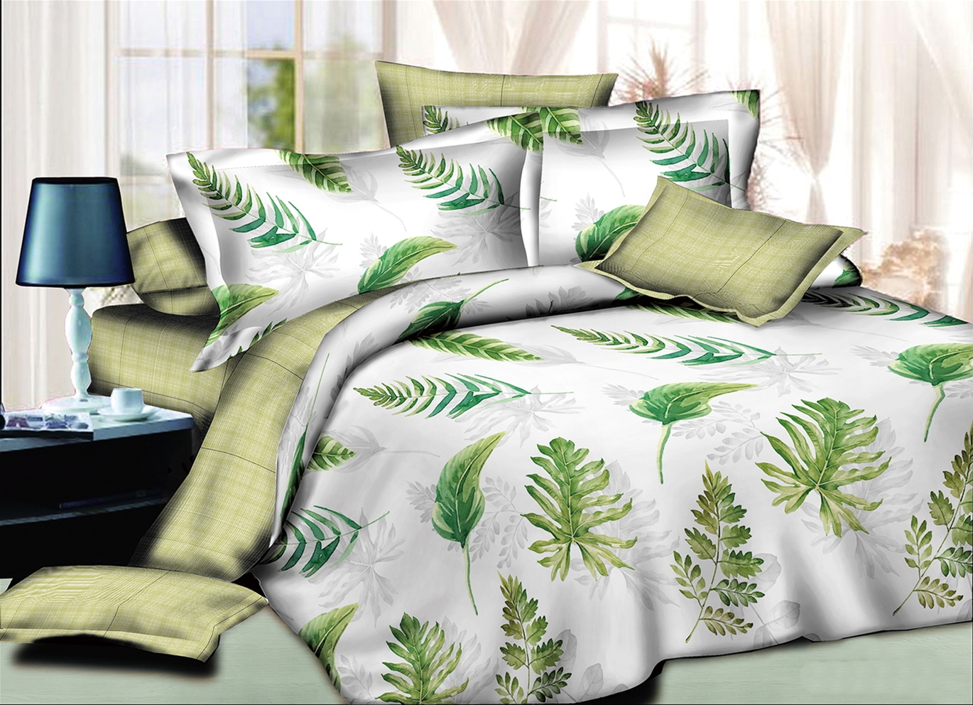 

Комплект постельного белья MirSon Бязь Premium 17-0107 Vasco 2х160х220 см