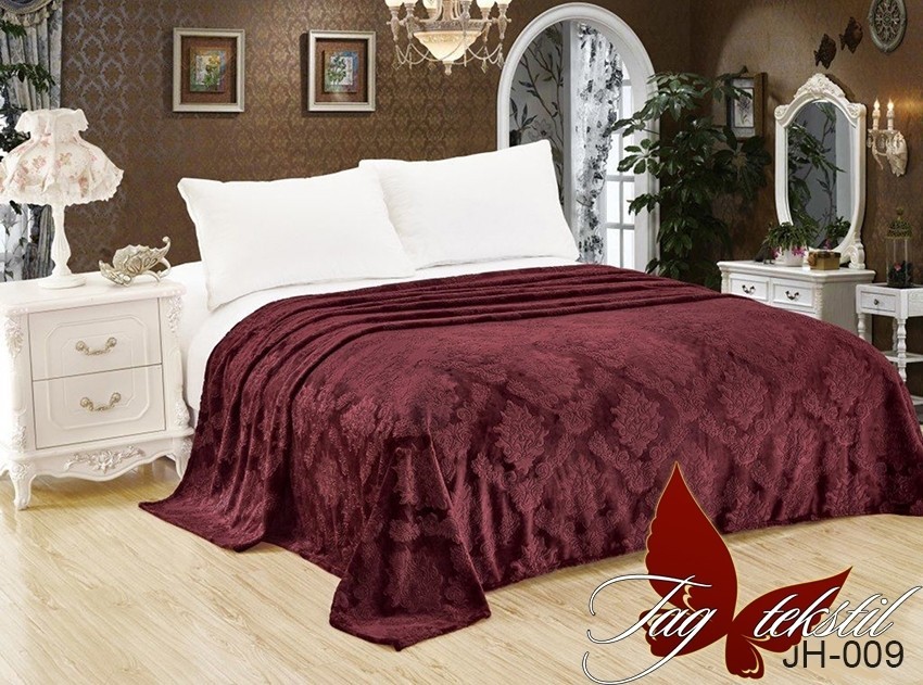 

Плед велсофт тиснение TAG tekstil JH009 200х220 см