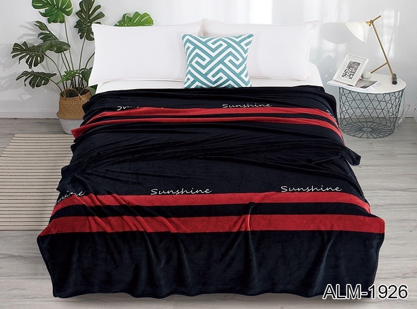 

Плед велсофт микрофибра TAG tekstil ALM1926 200х220 см