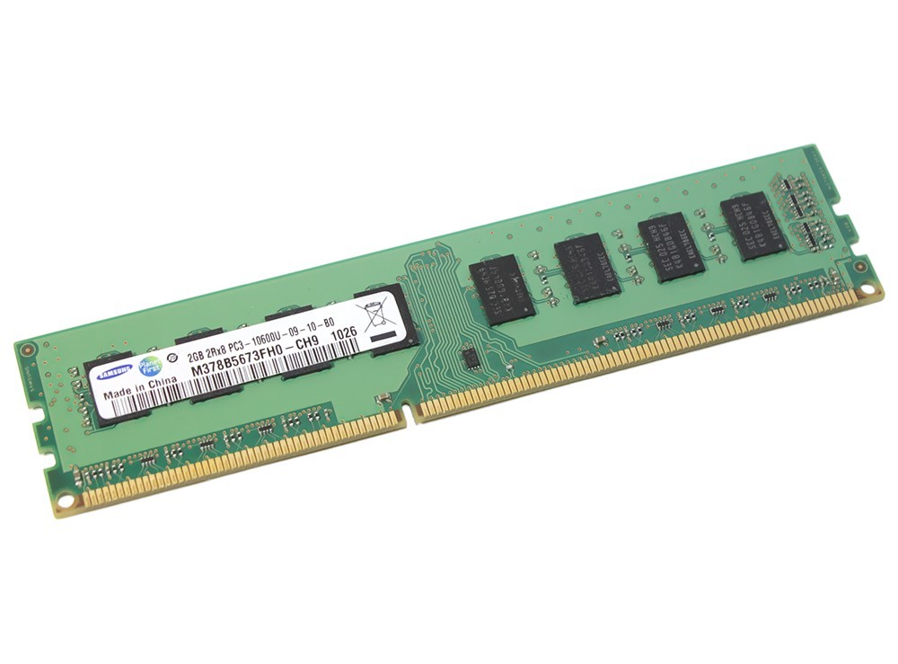 

Оперативная память Samsung DDR3-1333 2048MB PC3-10600 (M378B5673FH0-CH9)