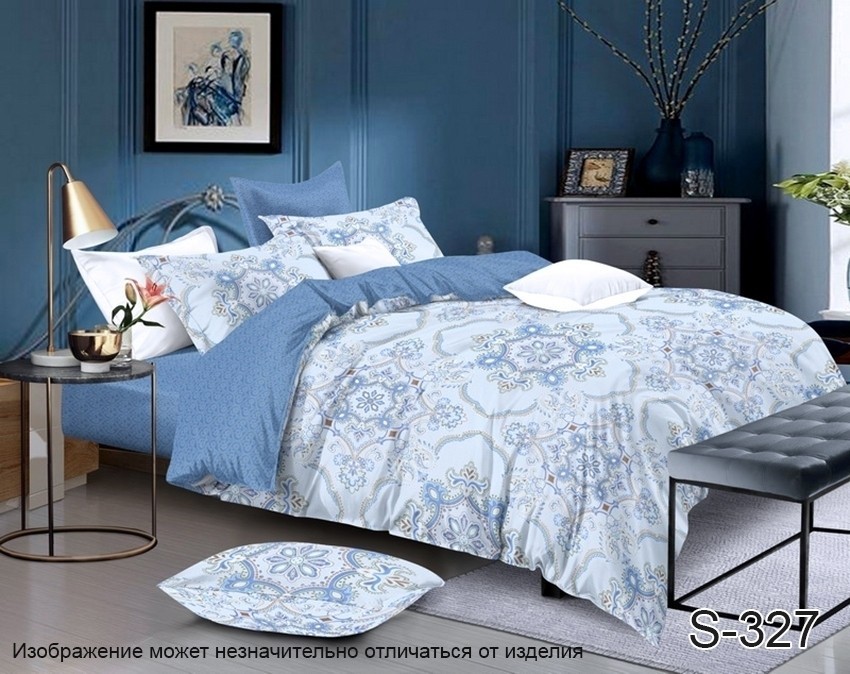 

Комплект постельного белья TAG tekstil сатин люкс S327 150x215 см