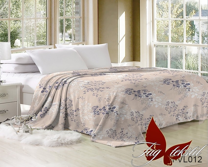 

Плед велсофт микрофибра TAG tekstil JH-VL012 200х220 см