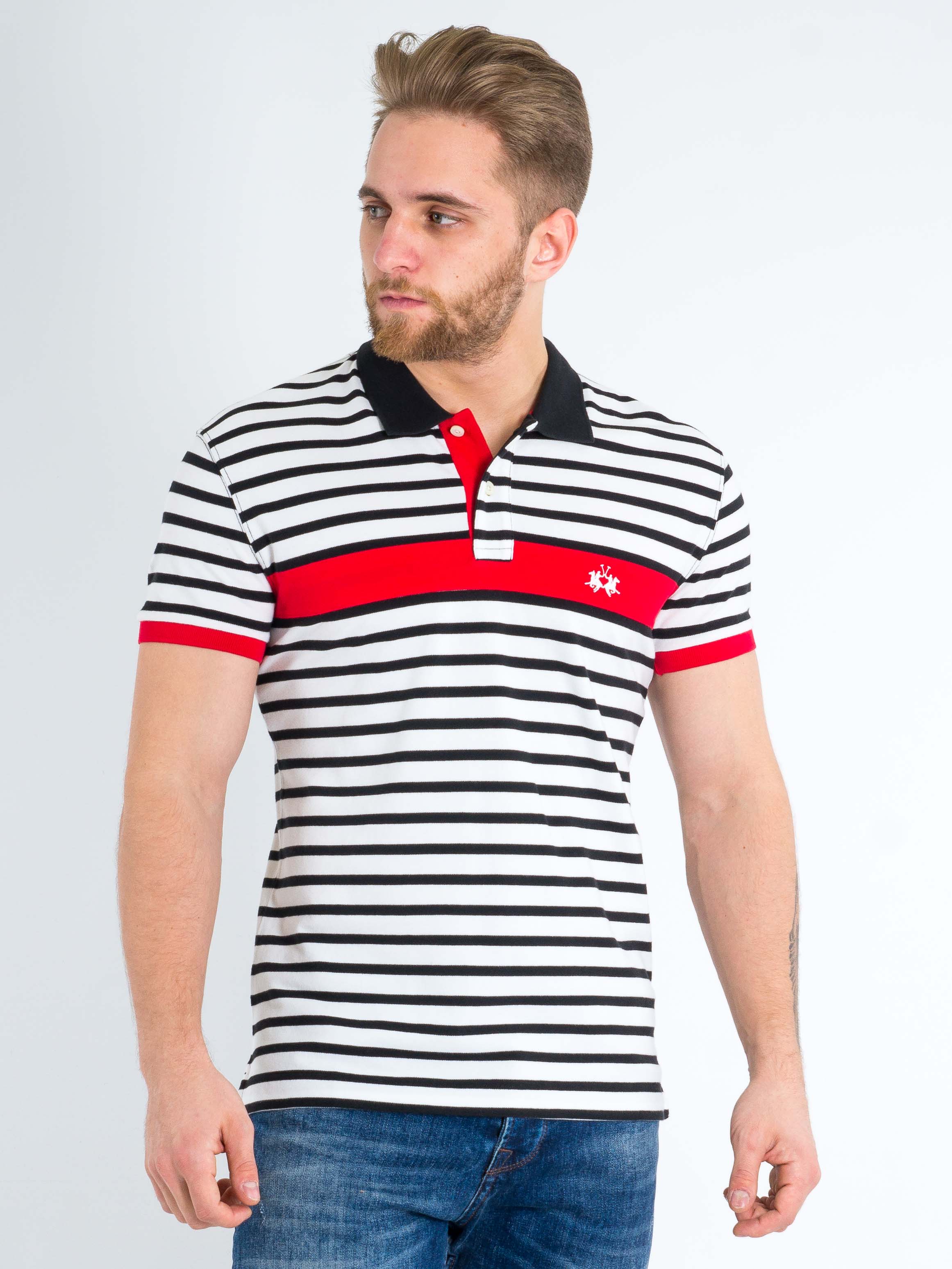 

Поло La Martina V/140320/6  Полоска, Поло La Martina V/140320/6 2XL Полоска