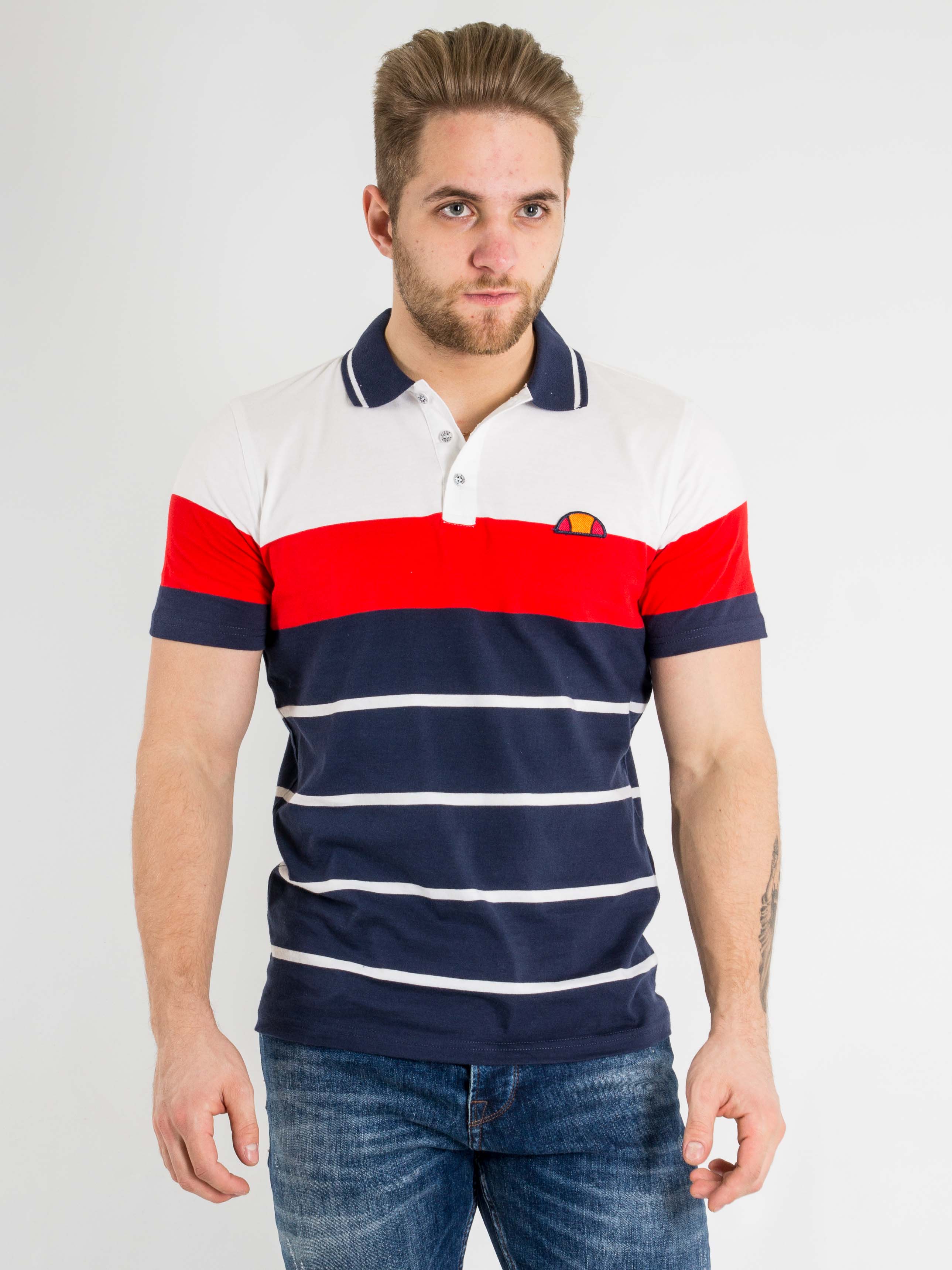 

Поло в полоску Ellesse v-170320-2  Синий, Поло в полоску Ellesse v-170320-2 M Синий