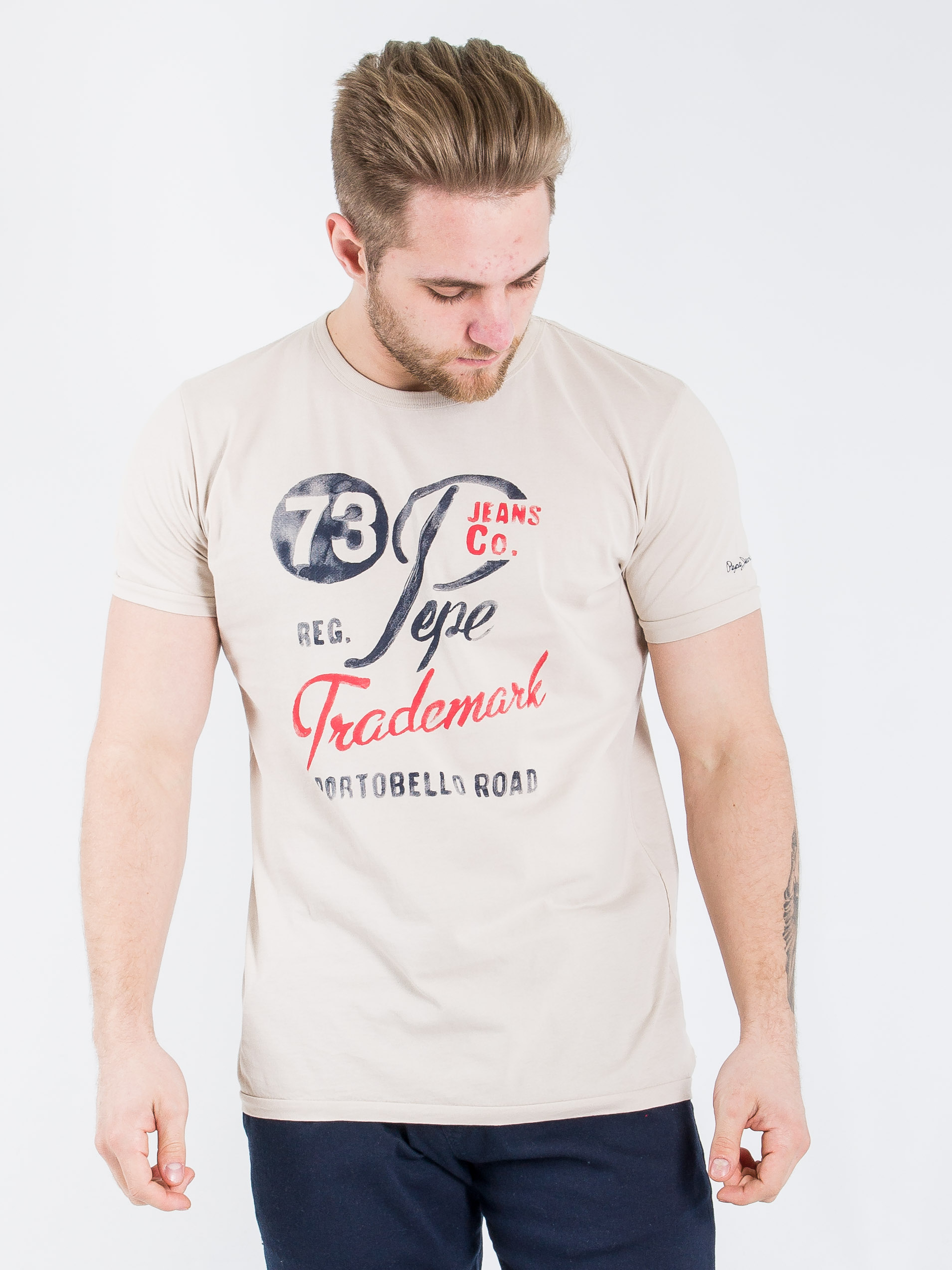 

Футболка Pepe Jeans PJ220519-1 2XL Бежевый
